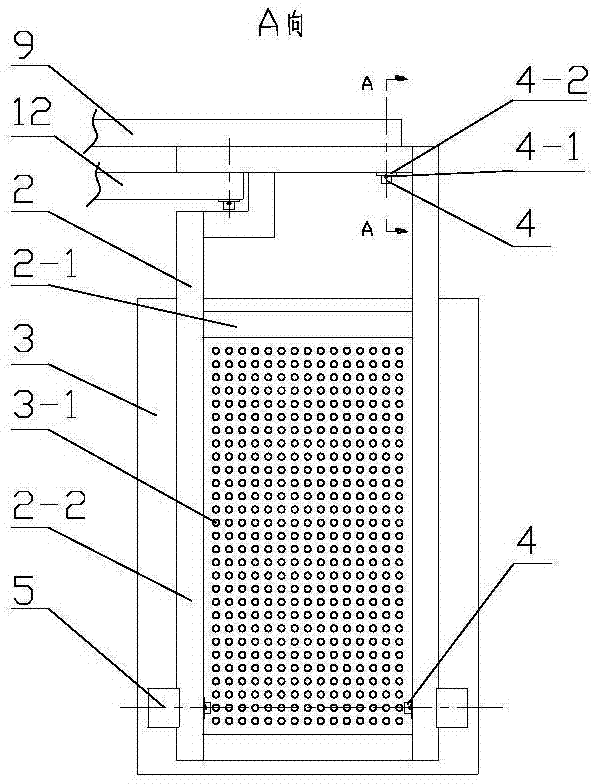 Application of thermal convection type folding laptop desk