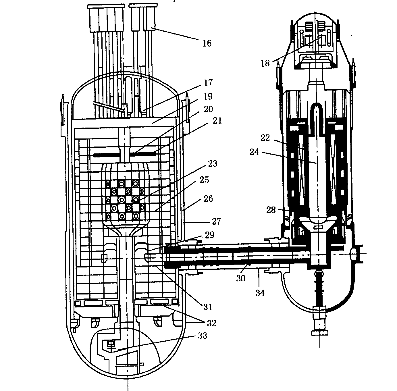 Online measuring method for burn-up level of fuel element of sphere type modular high-temperature gas-cooling reactor