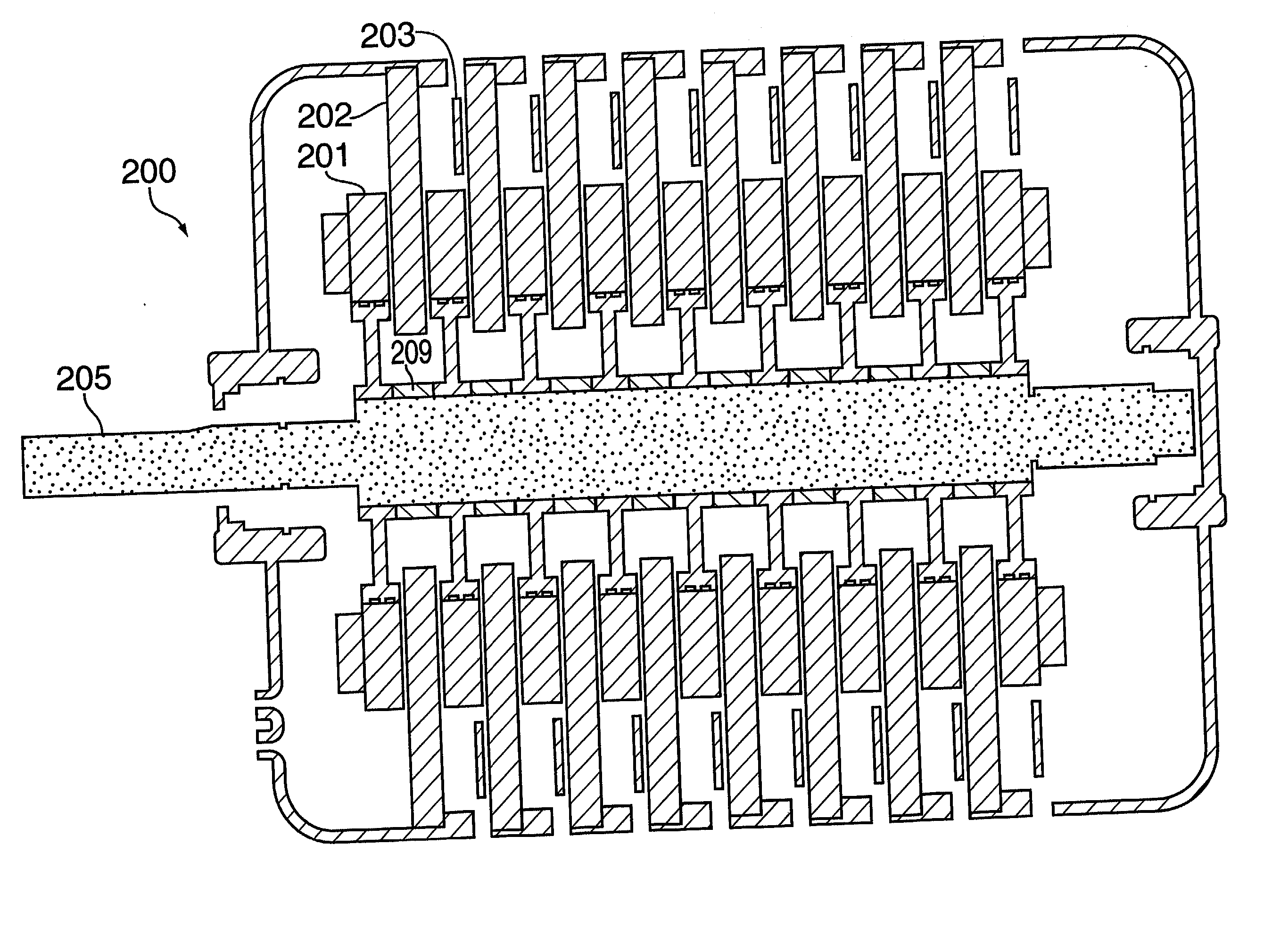 Axial field electric machine