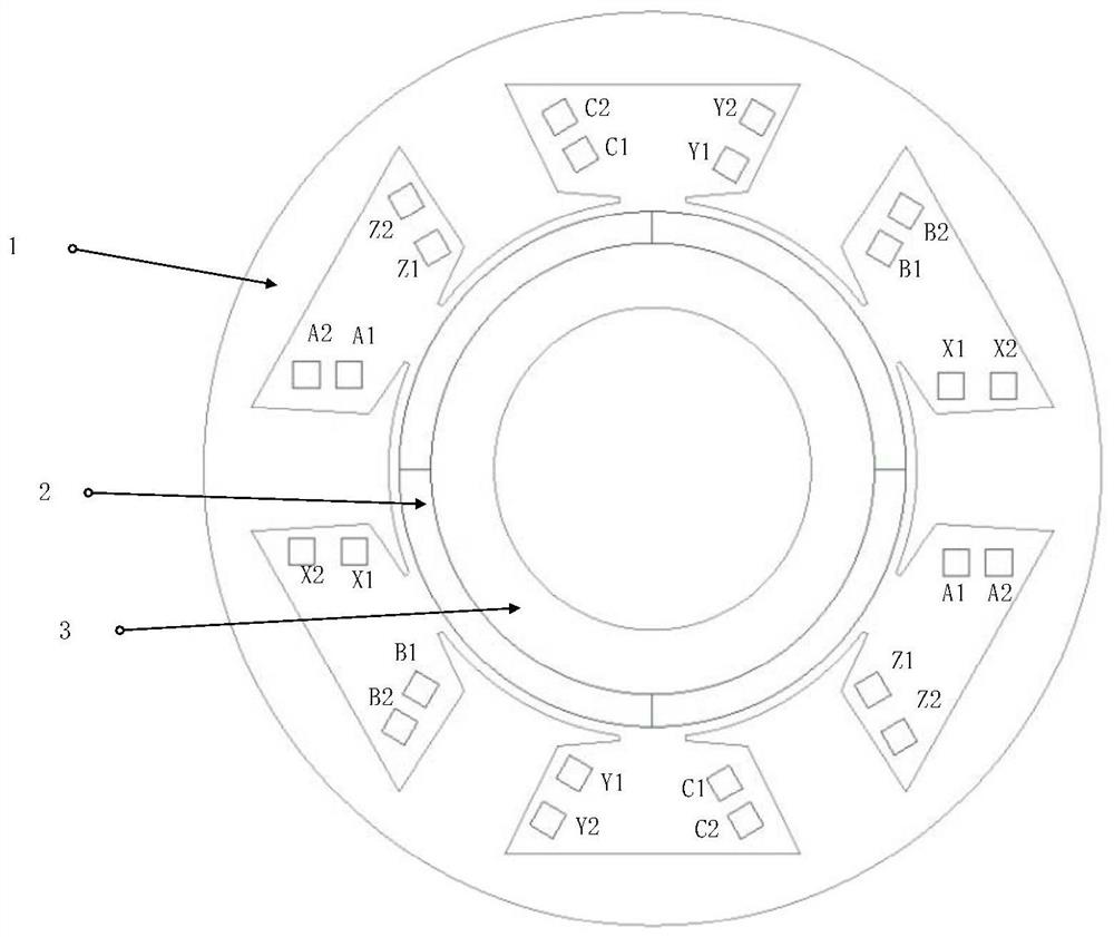 Test Method for Loss of Double-Branch AC Permanent Magnet Motor