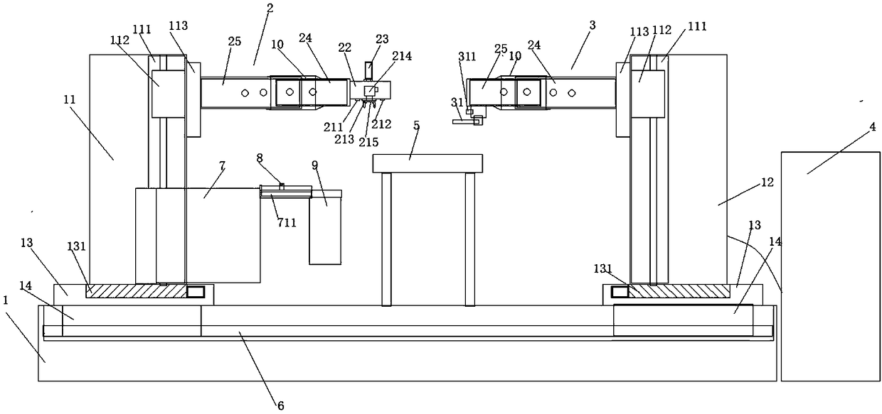 High-efficiency intelligent bottle cap mounting mechanical arm and working method thereof