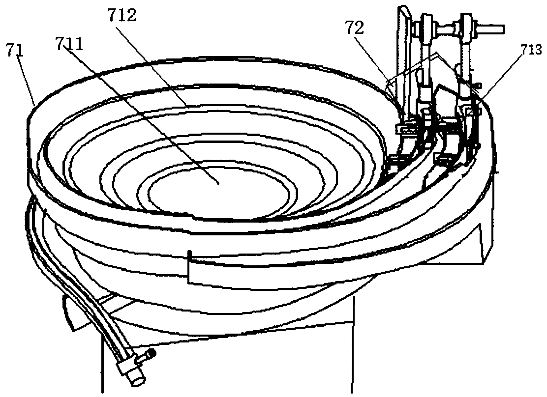 High-efficiency intelligent bottle cap mounting mechanical arm and working method thereof