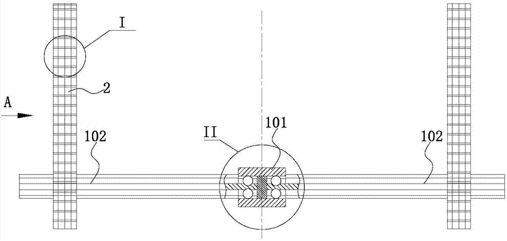 High-generating-efficiency sway bar for self-power-generation type new-energy automobile