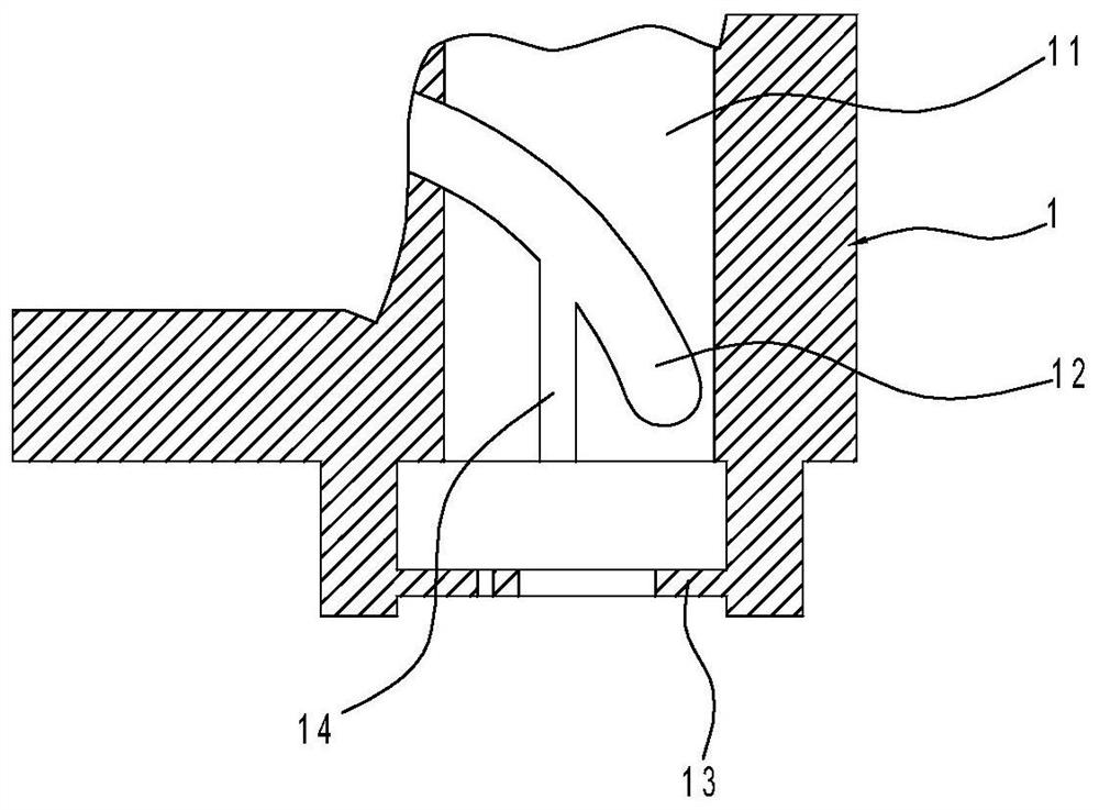 Bending part dual-face punching mold