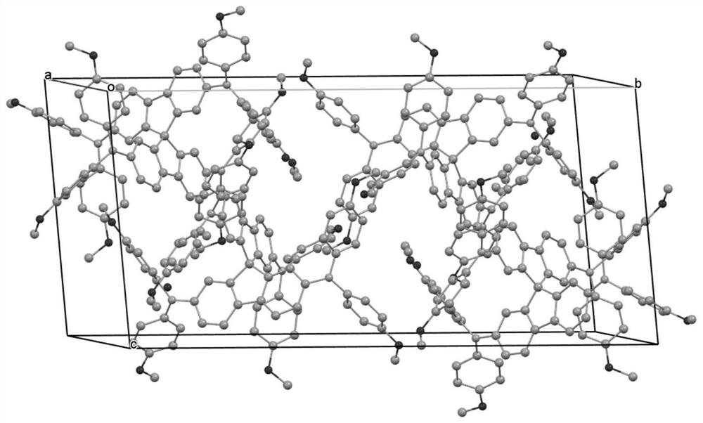 A kind of preparation method of spiro-ometad monoclinic crystal