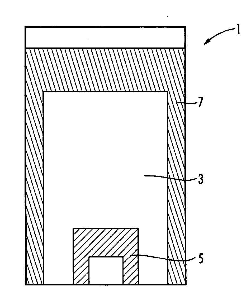 Non-optical explosive sensor based on two-track piezoresistive microcantilever