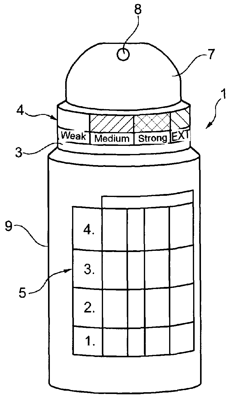 Device and method for determination of safe tanning time