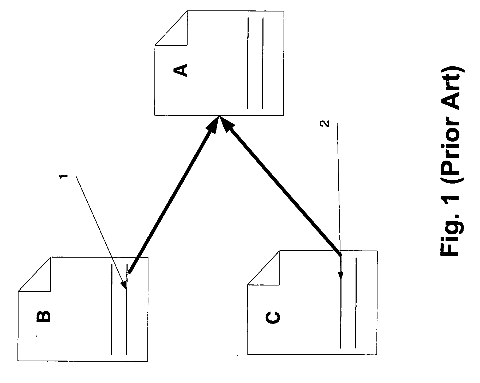 Method and a device for ranking linked documents