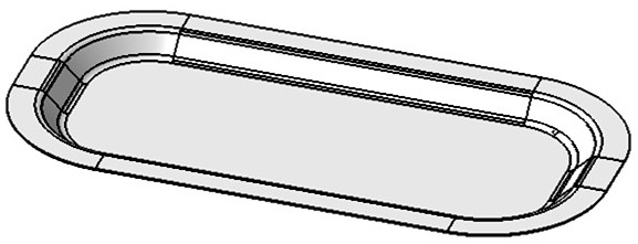 Semi-curing forming process for thermosetting fiber metal laminate