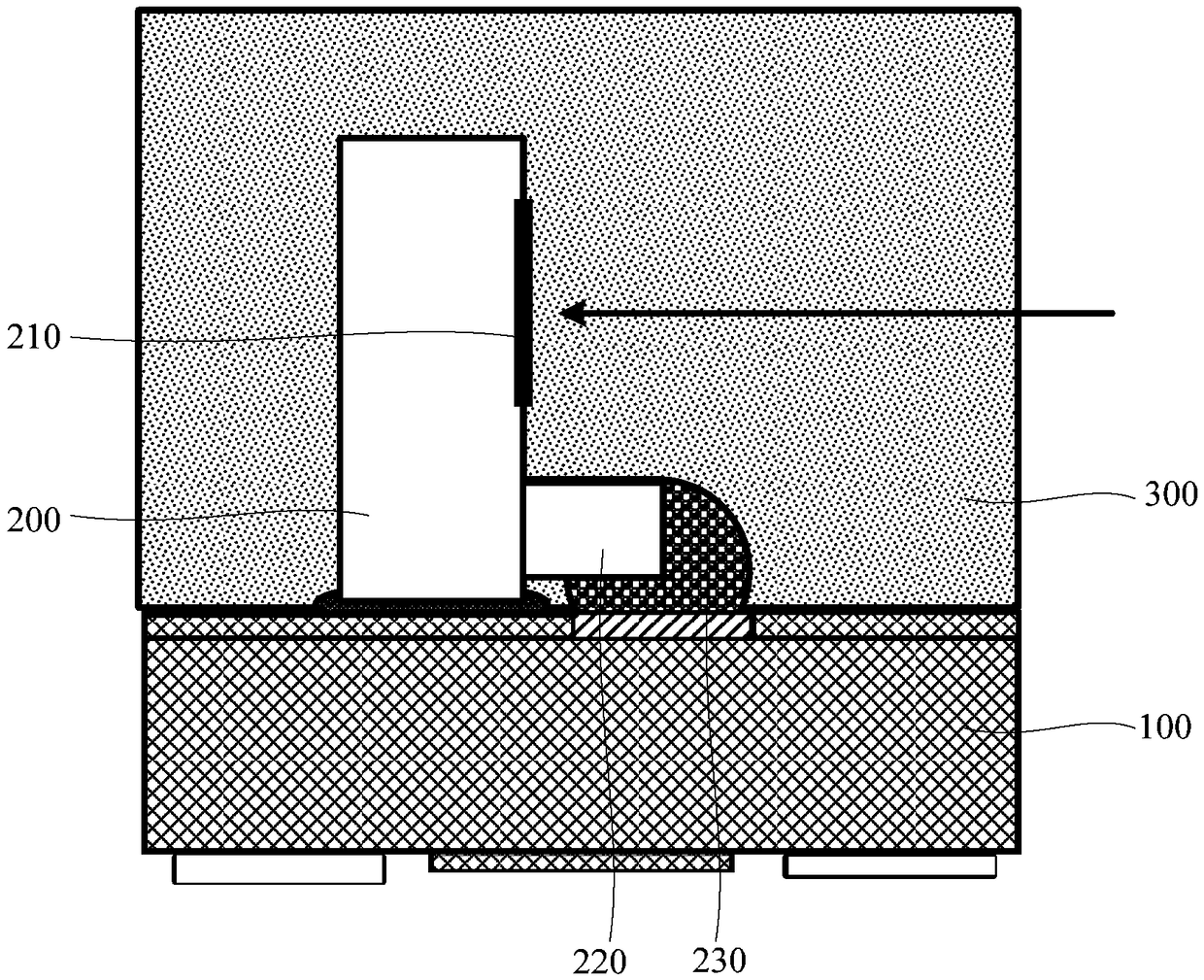 An optical packaging assembly and a mobile terminal