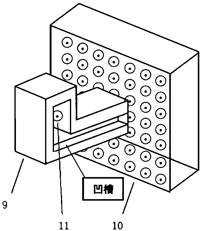 Automated training assisting device for training non-human primate animal to control mechanical arm to conduct stretching and grabbing