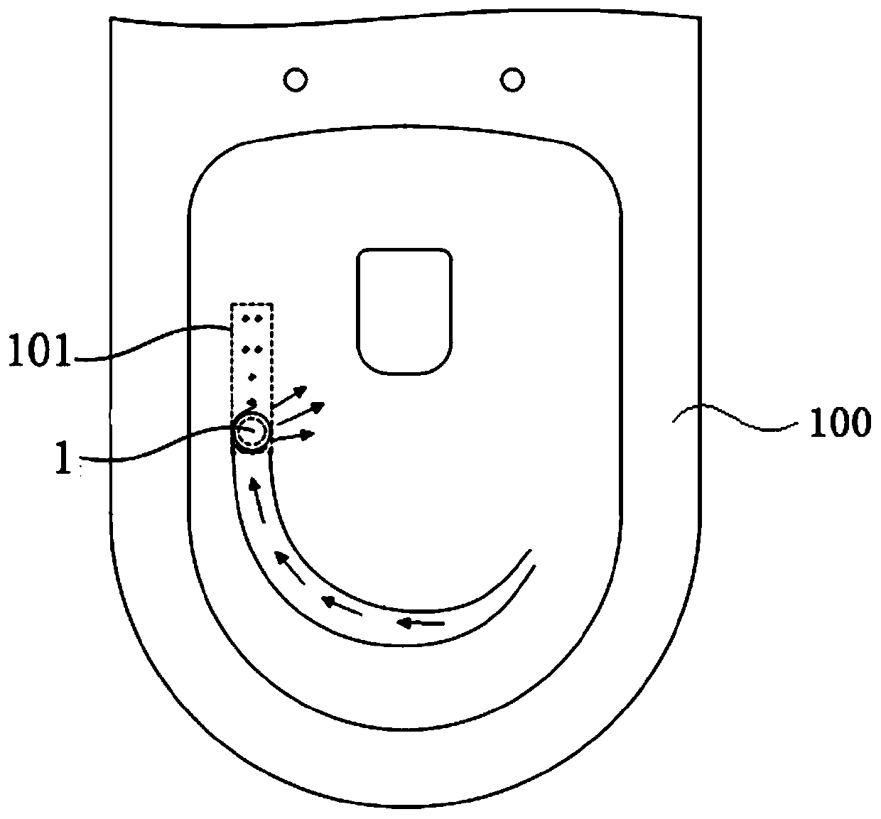 Urine detection method of urine detection device