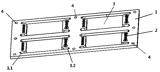 Printed plate water cleaning structure and method