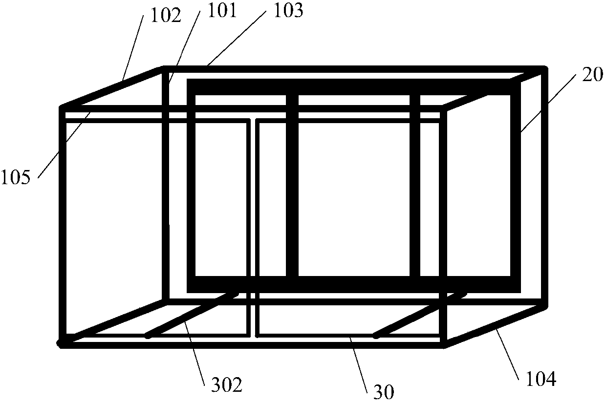 Stereoscopic vegetable planting device applicable to high-rise buildings