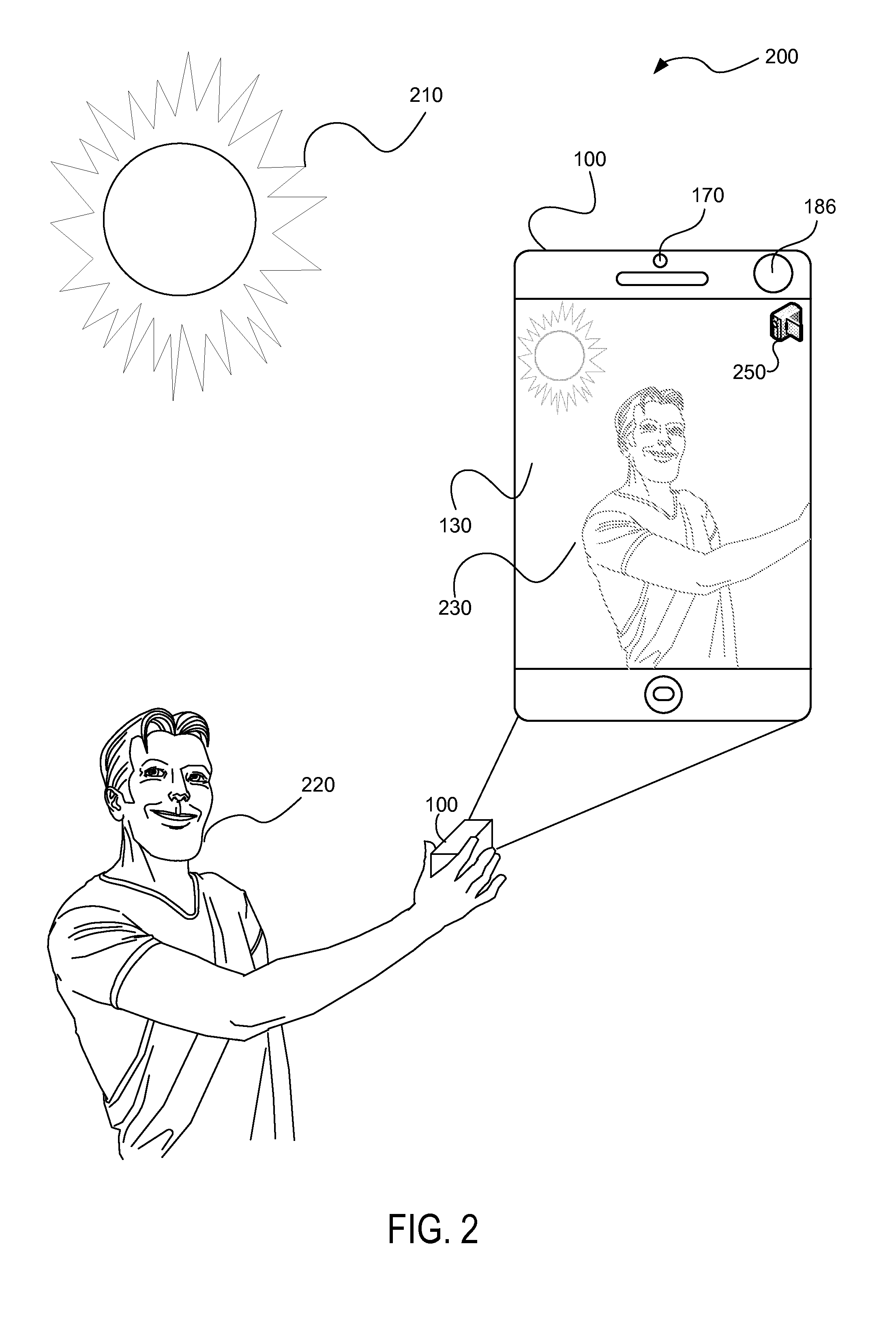 System and method for providing haptic feedback to assist in capturing images