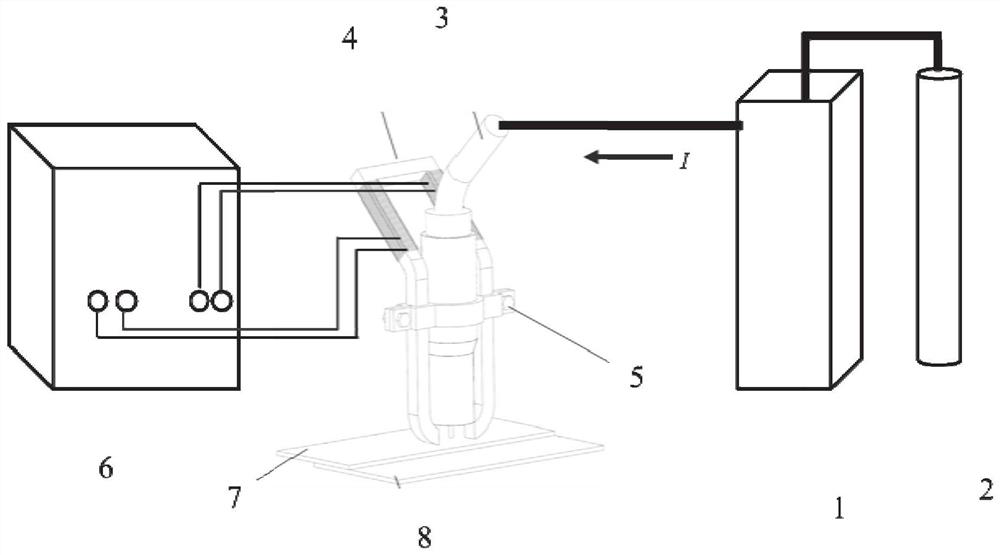 Additional alternating magnetic field assisted aluminum alloy/steel dissimilar metal melt-brazing method and system