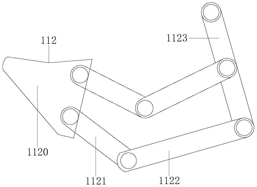 An automatic watermelon picking device for judging and sorting during transfer