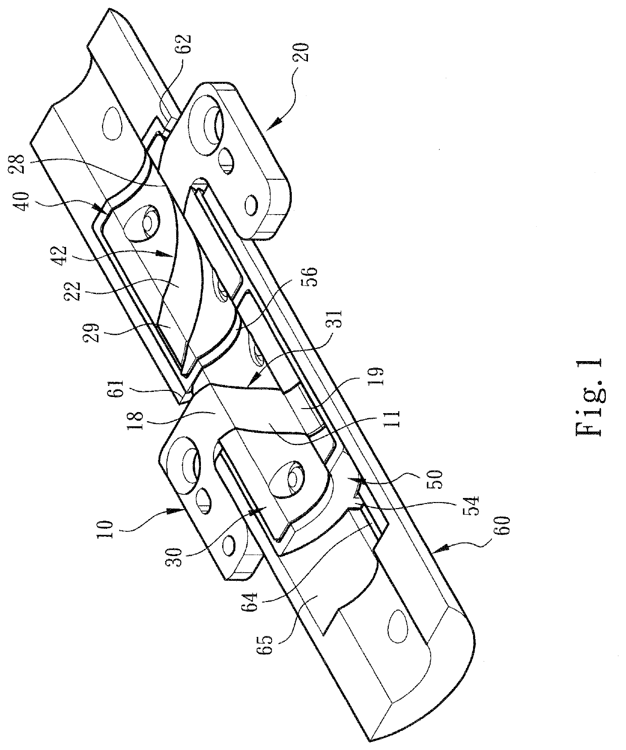 Pivot shaft structure moving around virtual axis