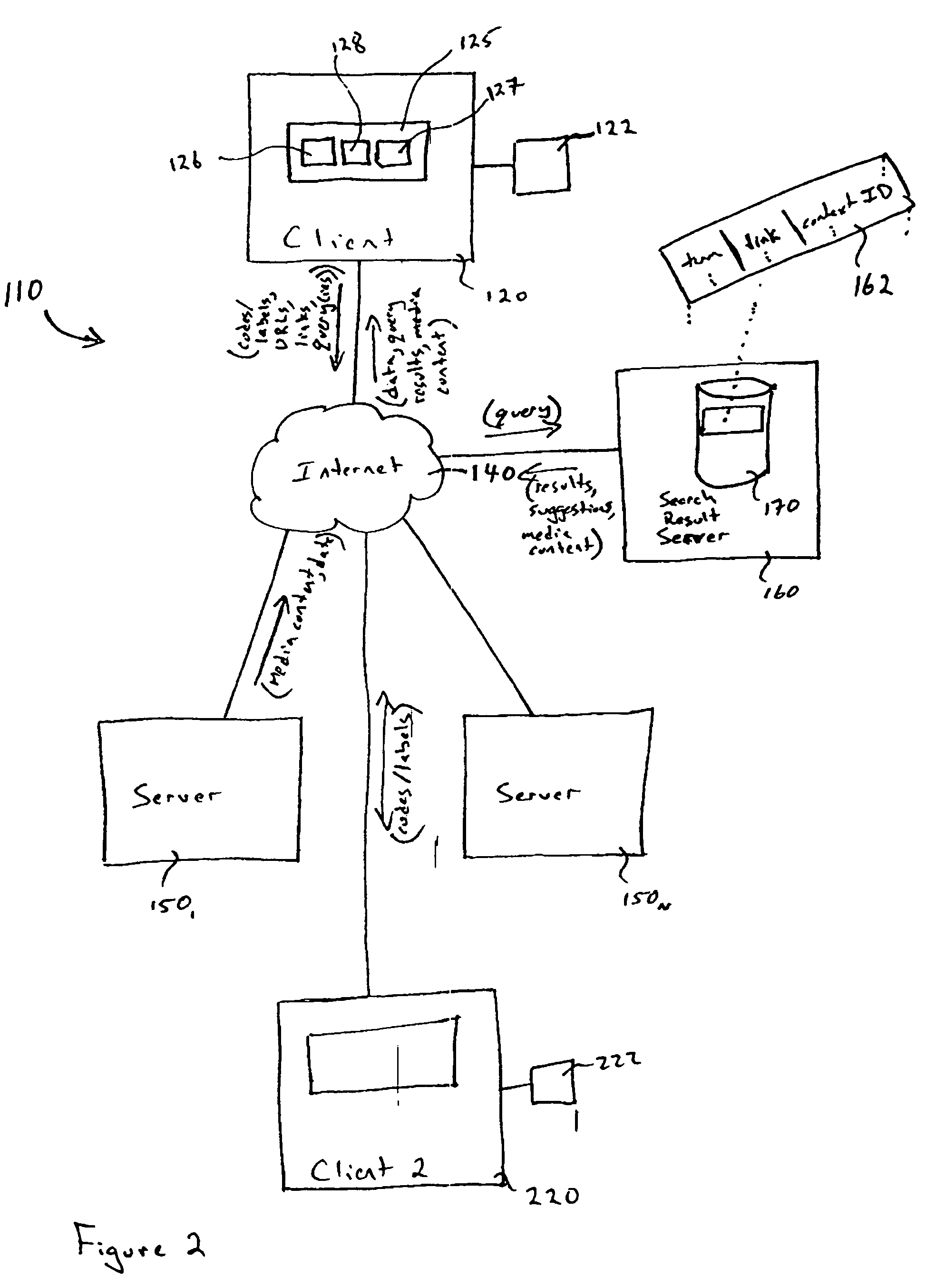 Search processing with automatic categorization of queries