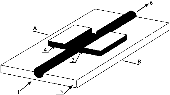 Electronic control terahertz wave polarization beam splitter