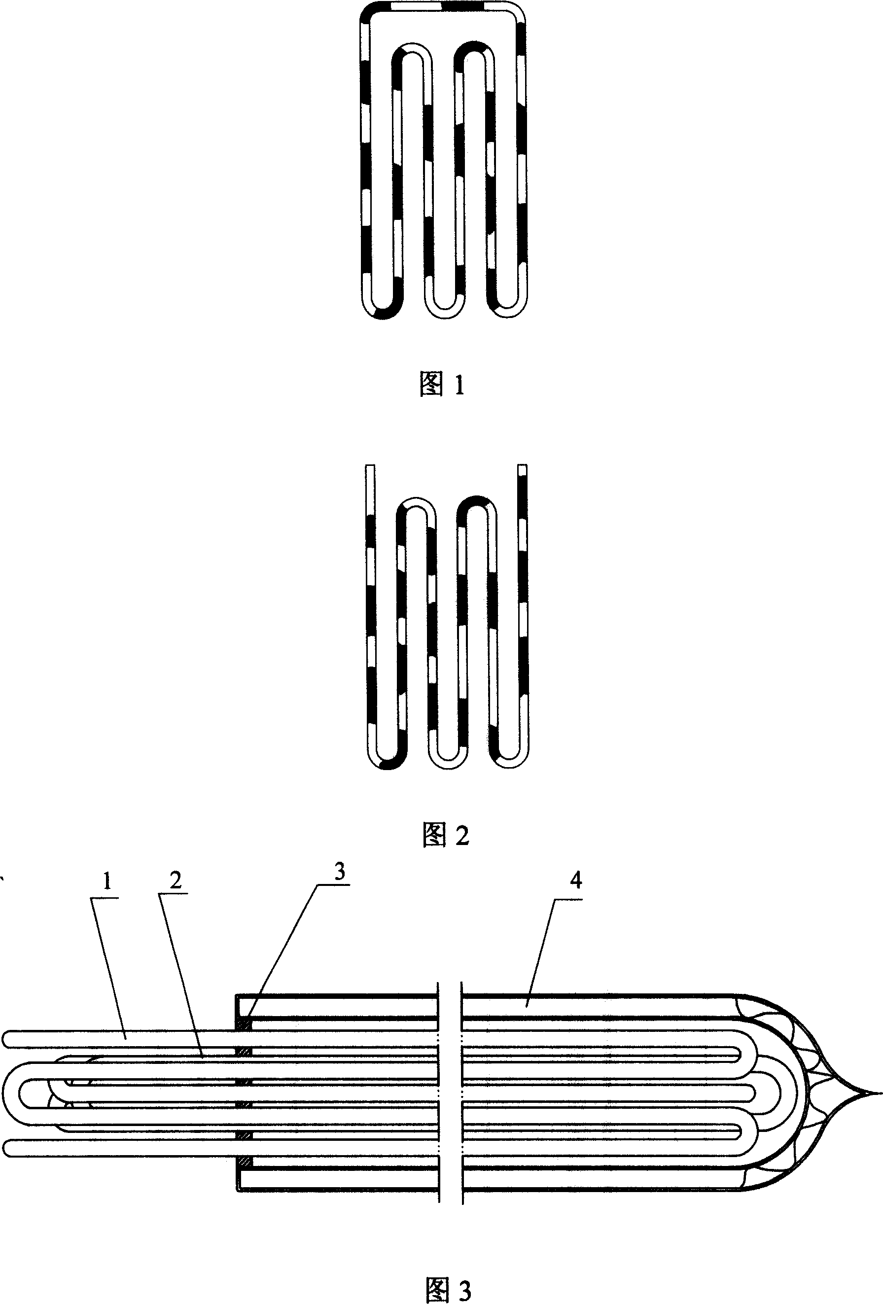 Solar energy vacuum glass heat accumulating tube utilizing oscillating flow heat tube as heat internal tube