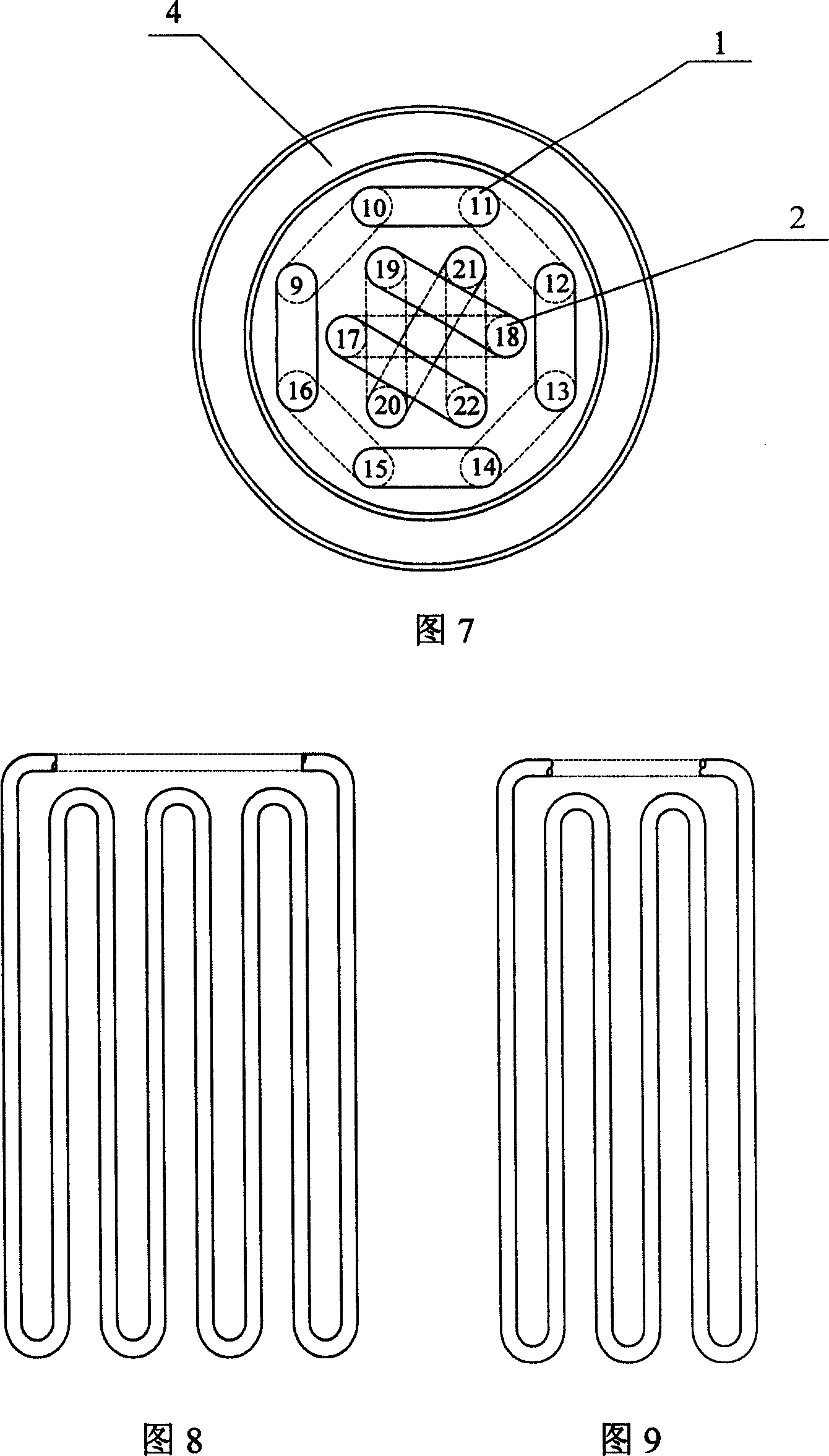 Solar energy vacuum glass heat accumulating tube utilizing oscillating flow heat tube as heat internal tube