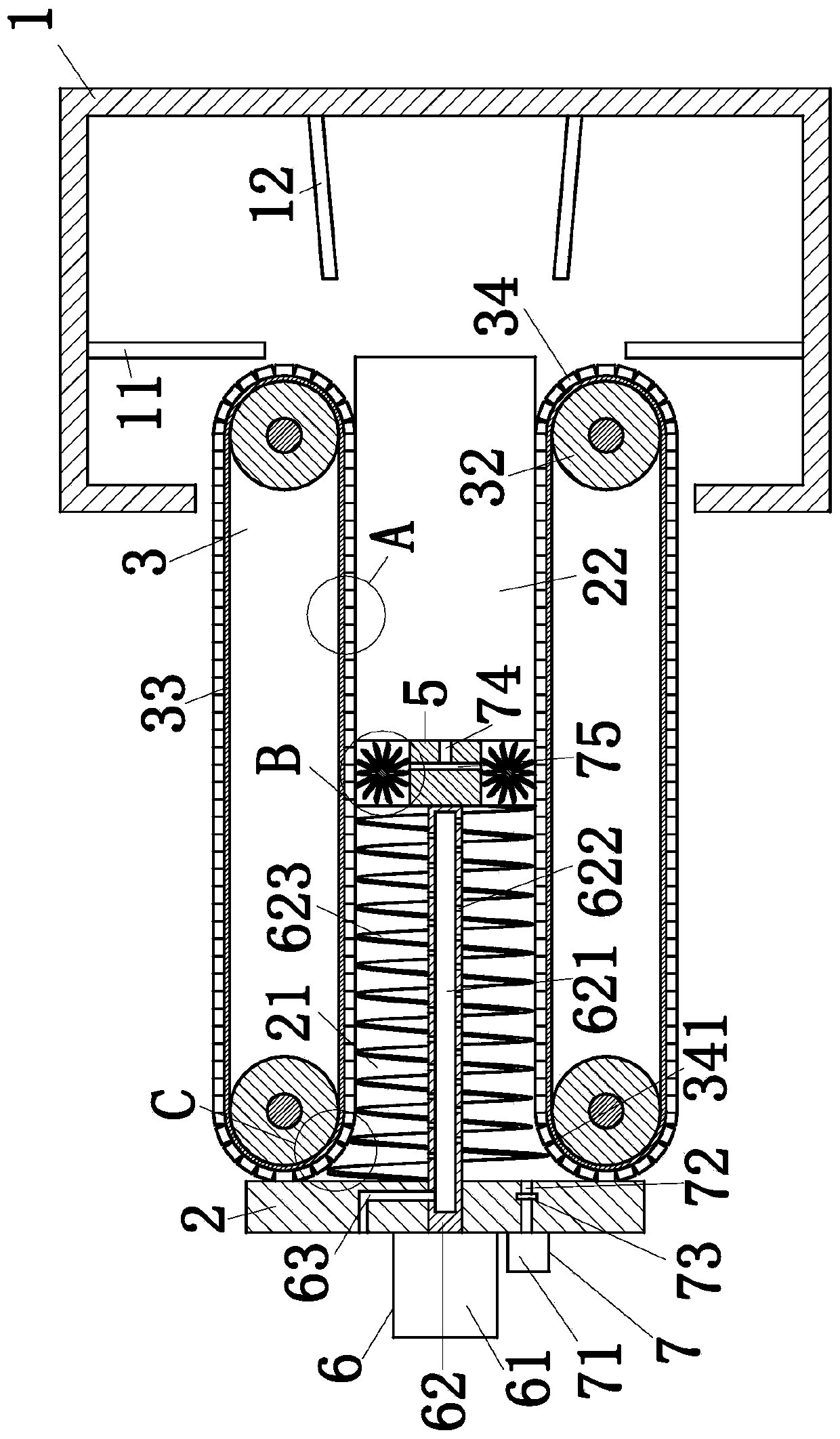 Approximate lattice oriented graphene preparation device and method