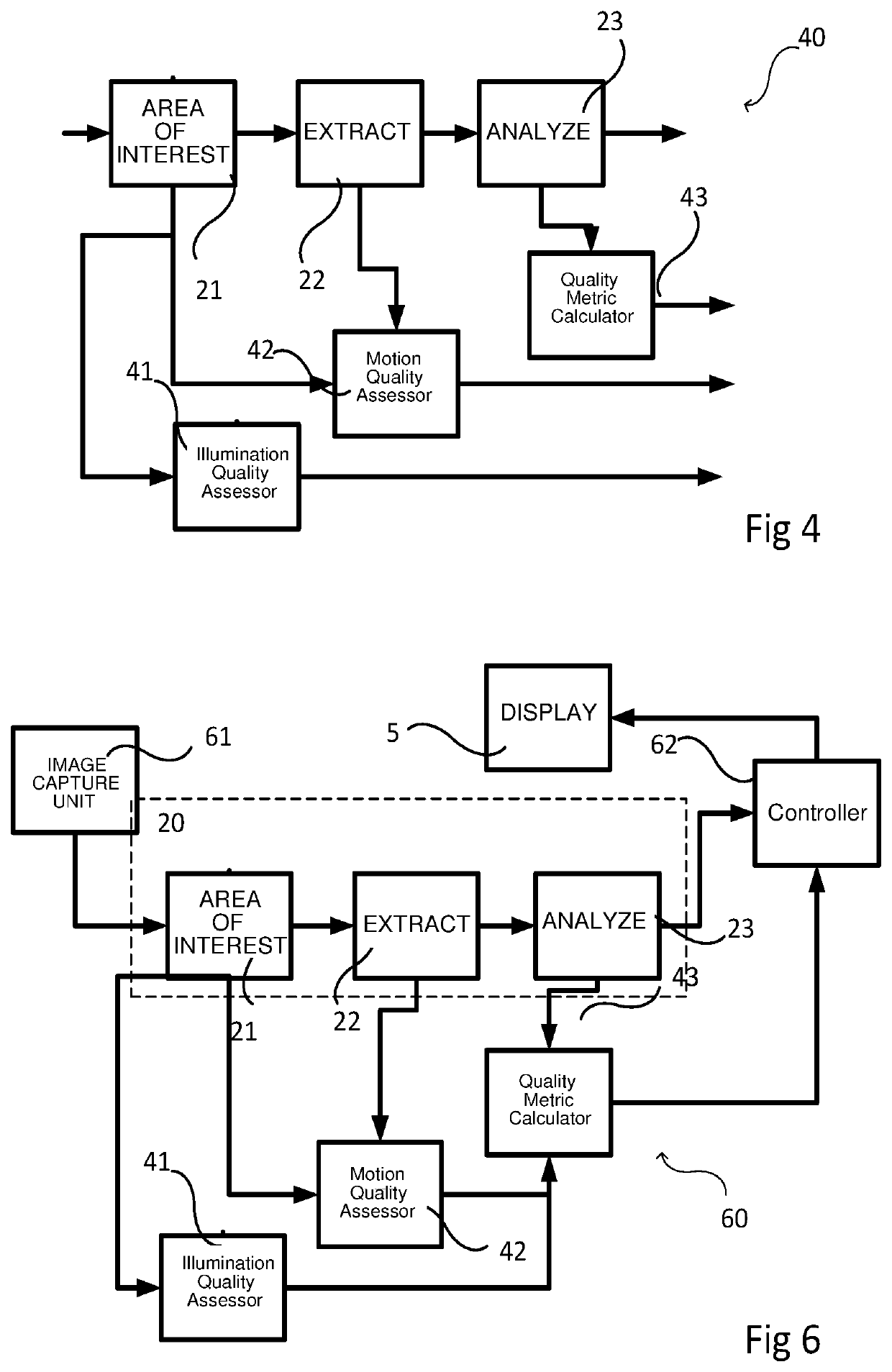 Apparatus and method for measuring the quality of an extracted signal