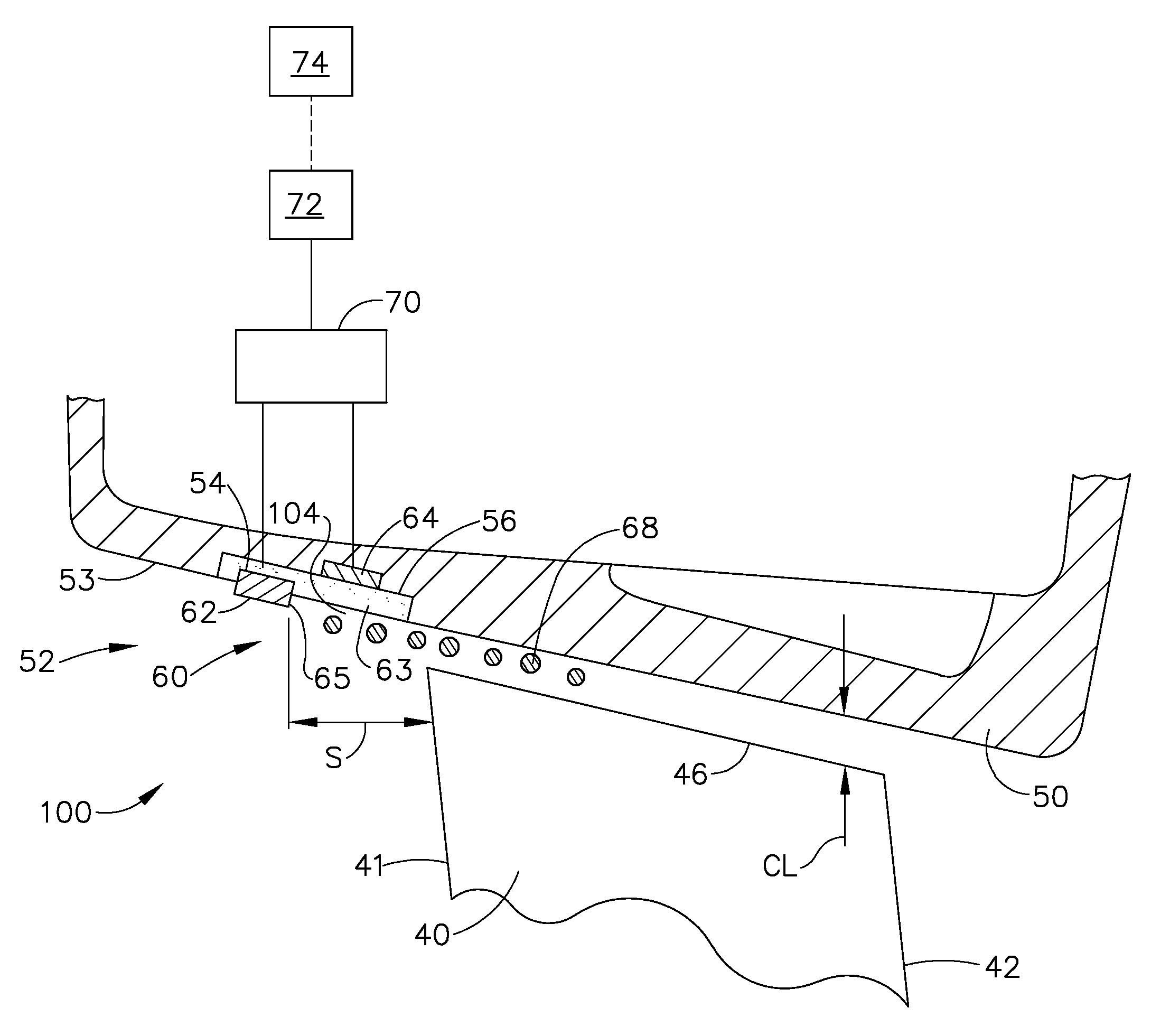 Plasma Clearance Controlled Compressor