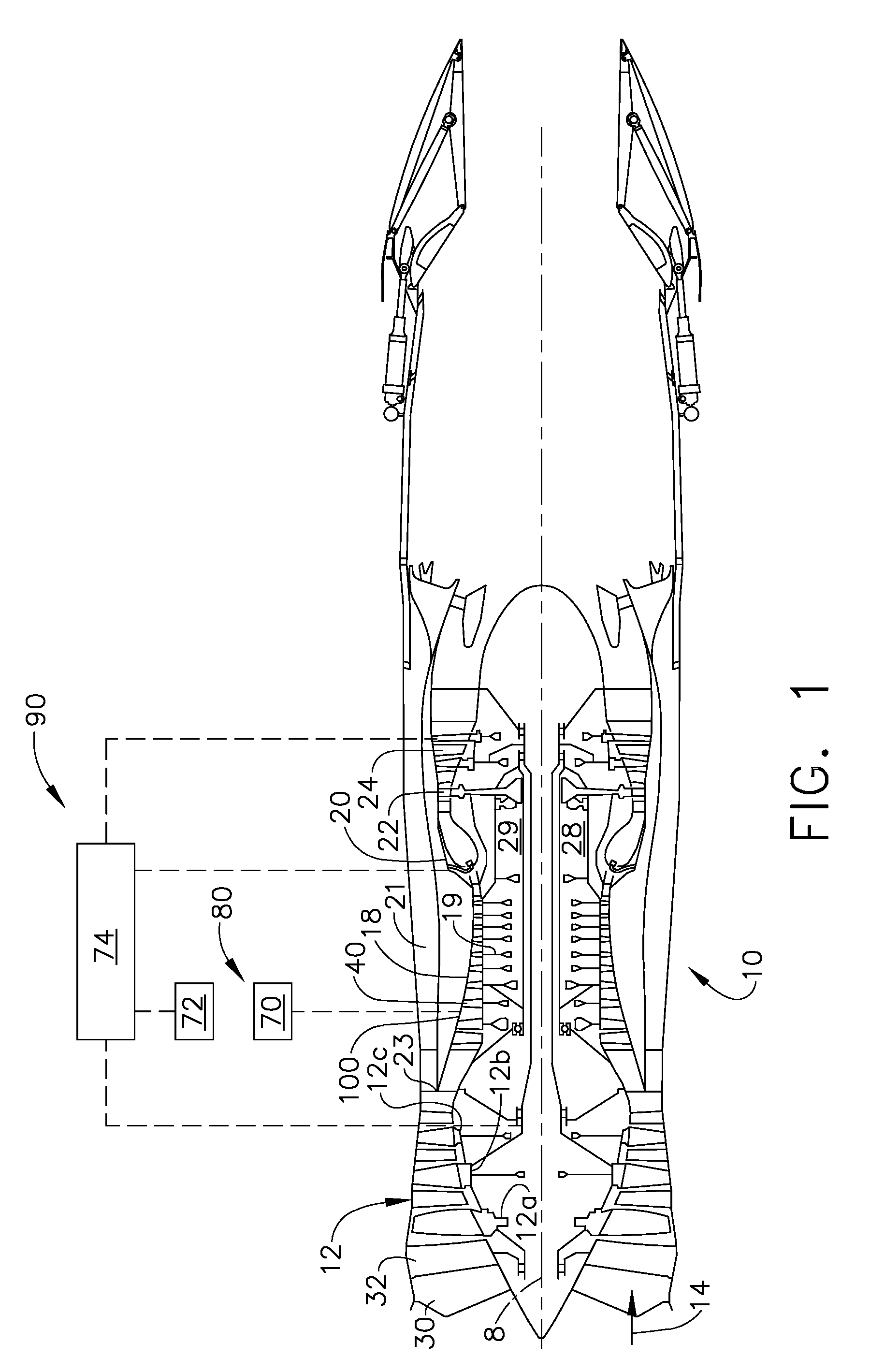 Plasma Clearance Controlled Compressor