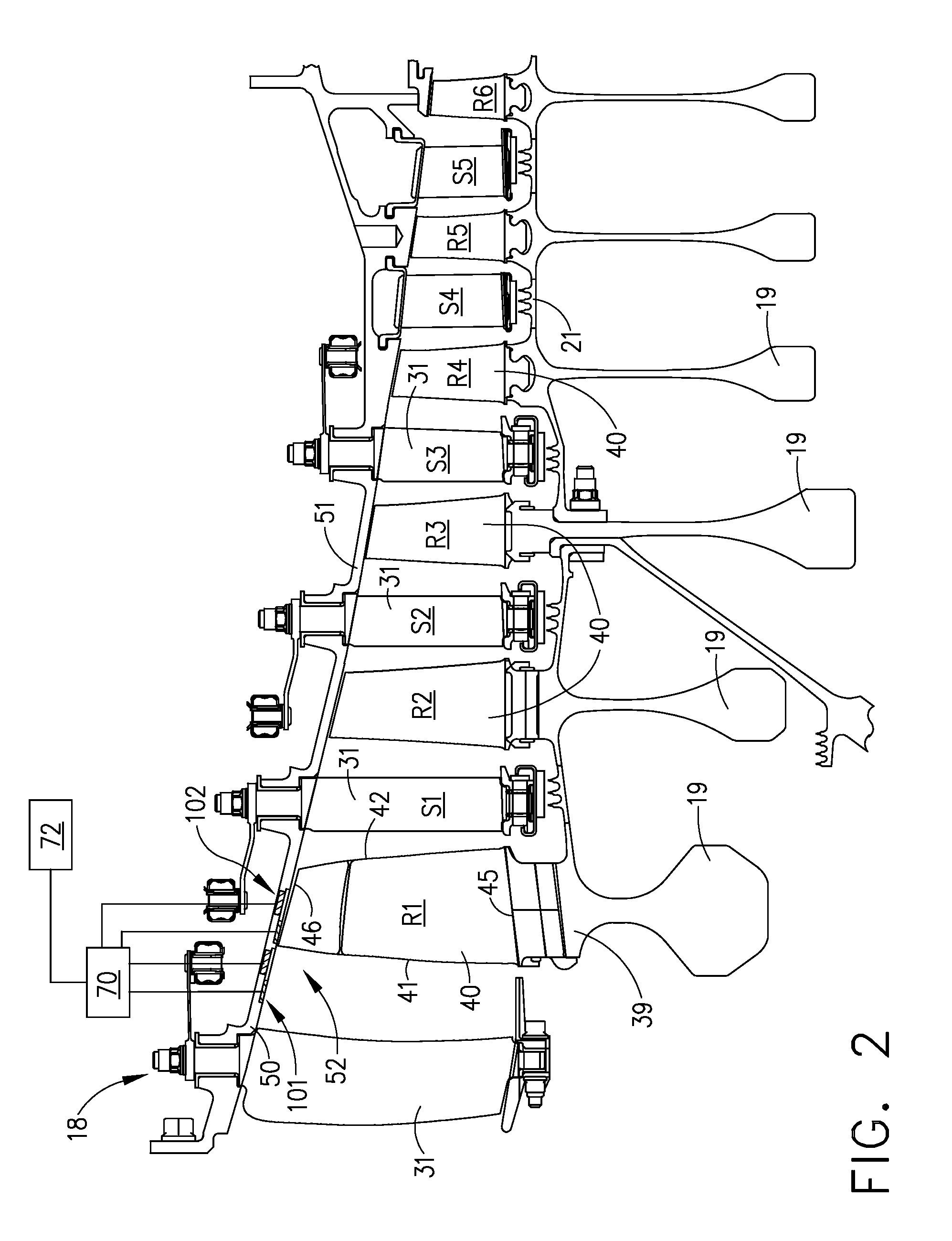 Plasma Clearance Controlled Compressor