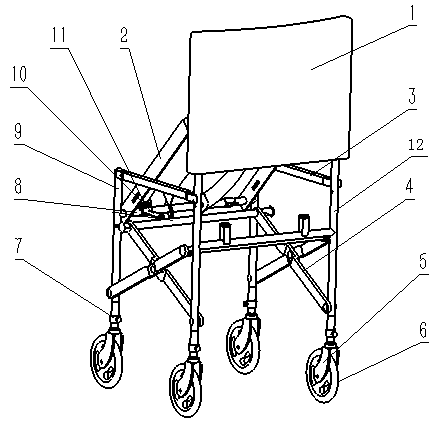 Multifunctional standing-assisted closestool chair