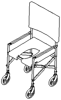 Multifunctional standing-assisted closestool chair