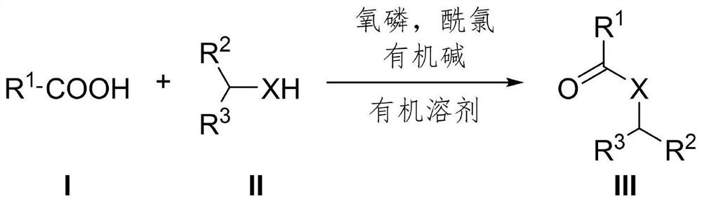 Preparation method of amide or ester compound