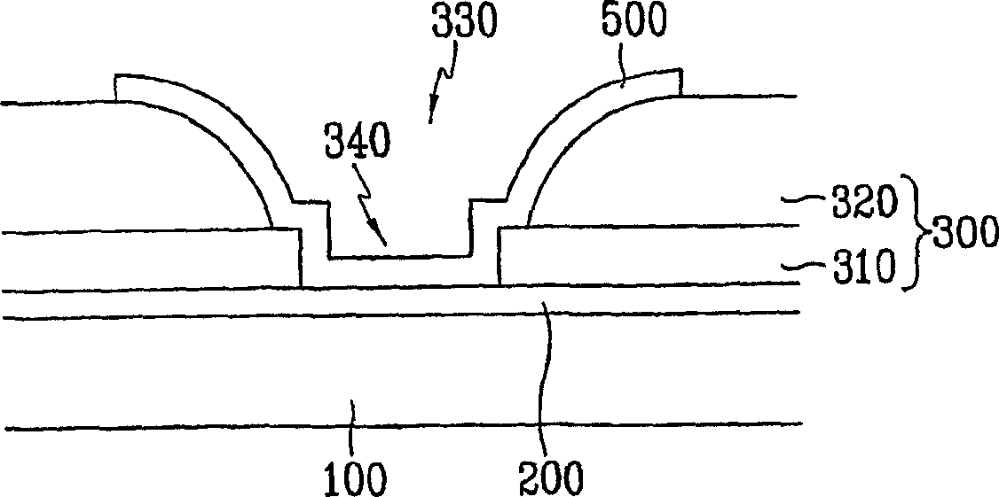 Contact portion of semiconductor device and manufacturing method thereof including thin film transistor array panel for contact portion display device and manufacturing method thereof