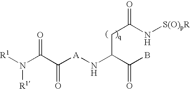 Inhibitors of the ICE/ced-3 family of cysteine proteases