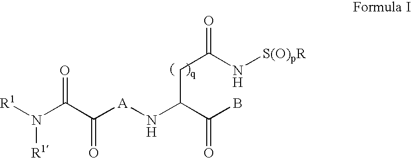 Inhibitors of the ICE/ced-3 family of cysteine proteases