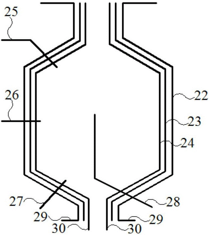 Quenching apparatus and method of red coke in coking industry