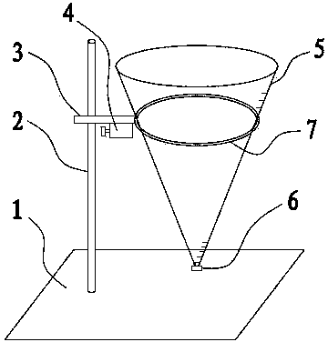 Phosphated residue content measuring device