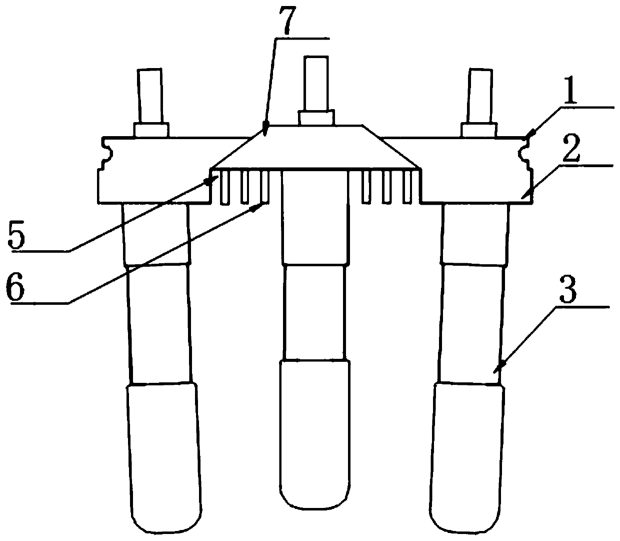 Charger pin and production technology thereof