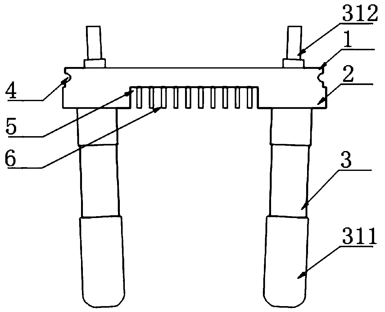 Charger pin and production technology thereof