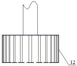 Optimization design device and optimization method for filtering-backwashing parameters of poly-containing sewage