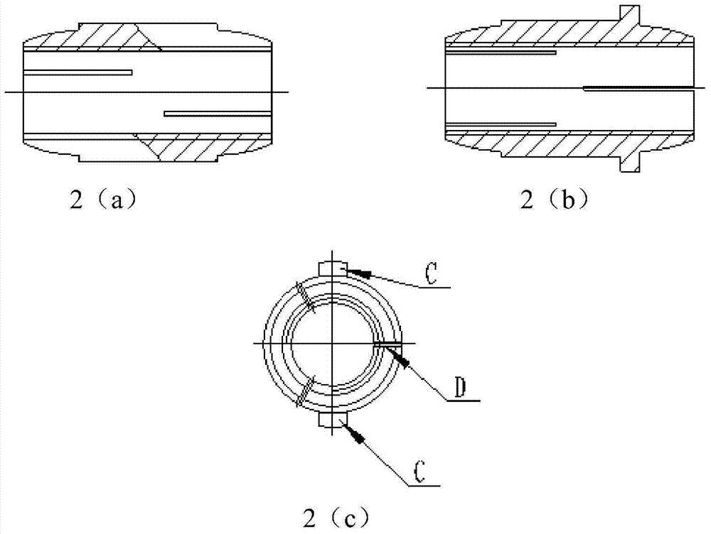 A kind of backlash-free screw adjusting mechanism