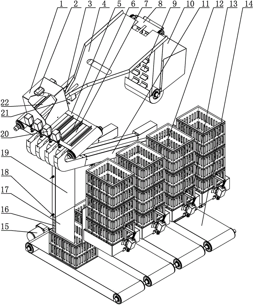 Fully-automatic bobbin sorter