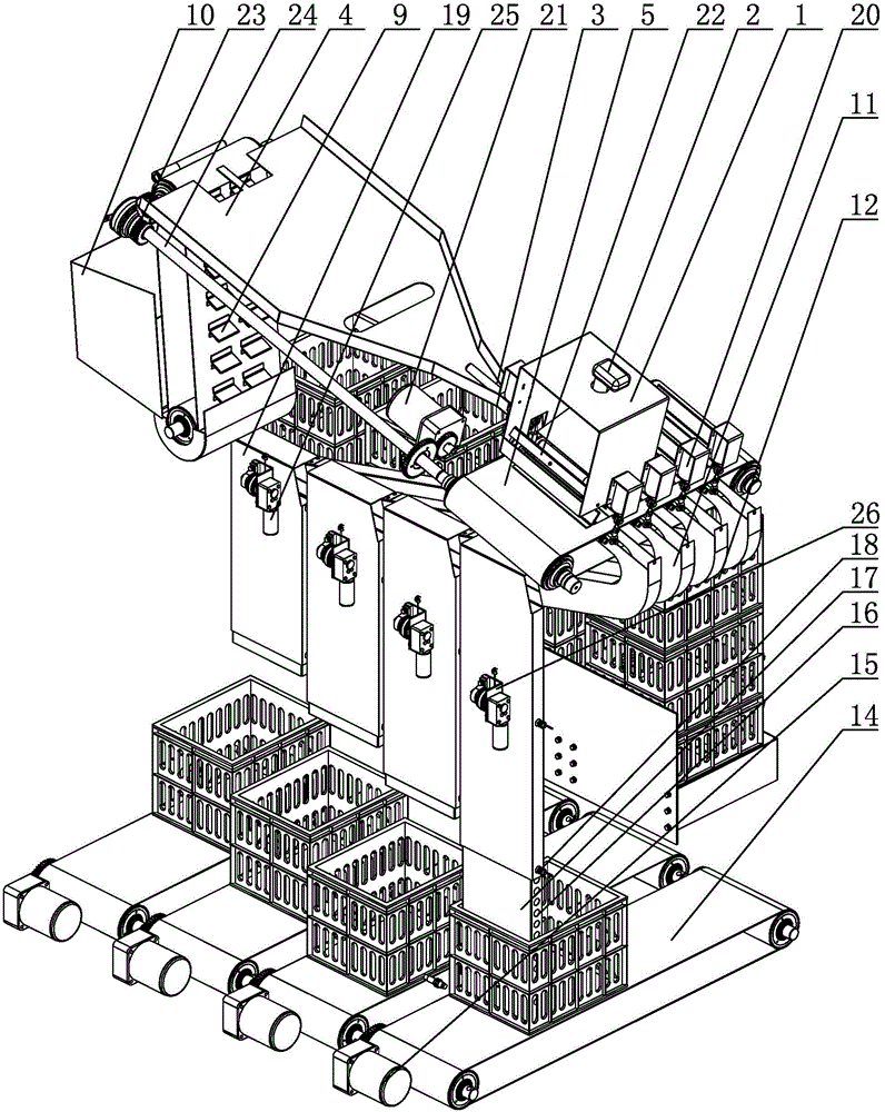 Fully-automatic bobbin sorter