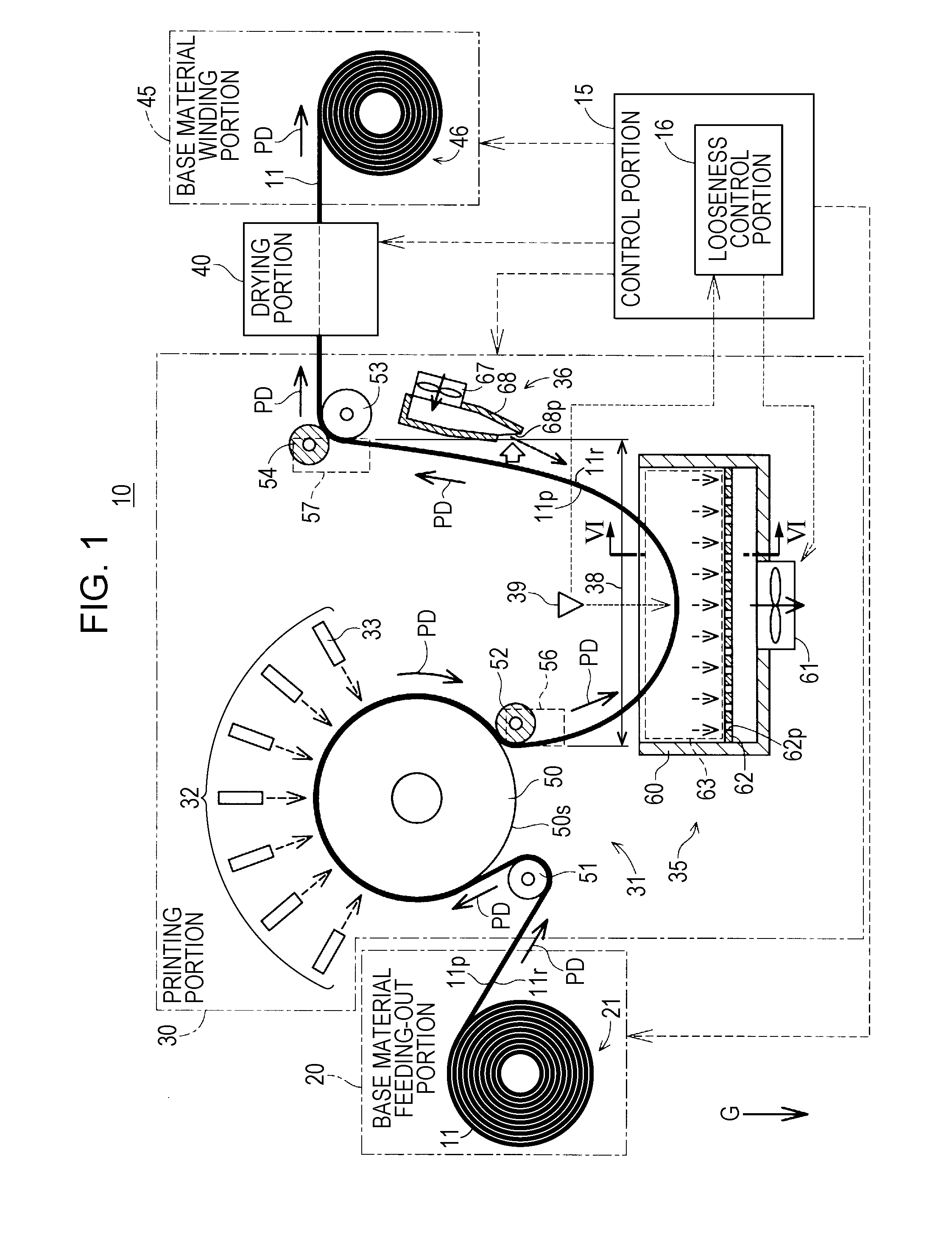 Transporting device and printing apparatus