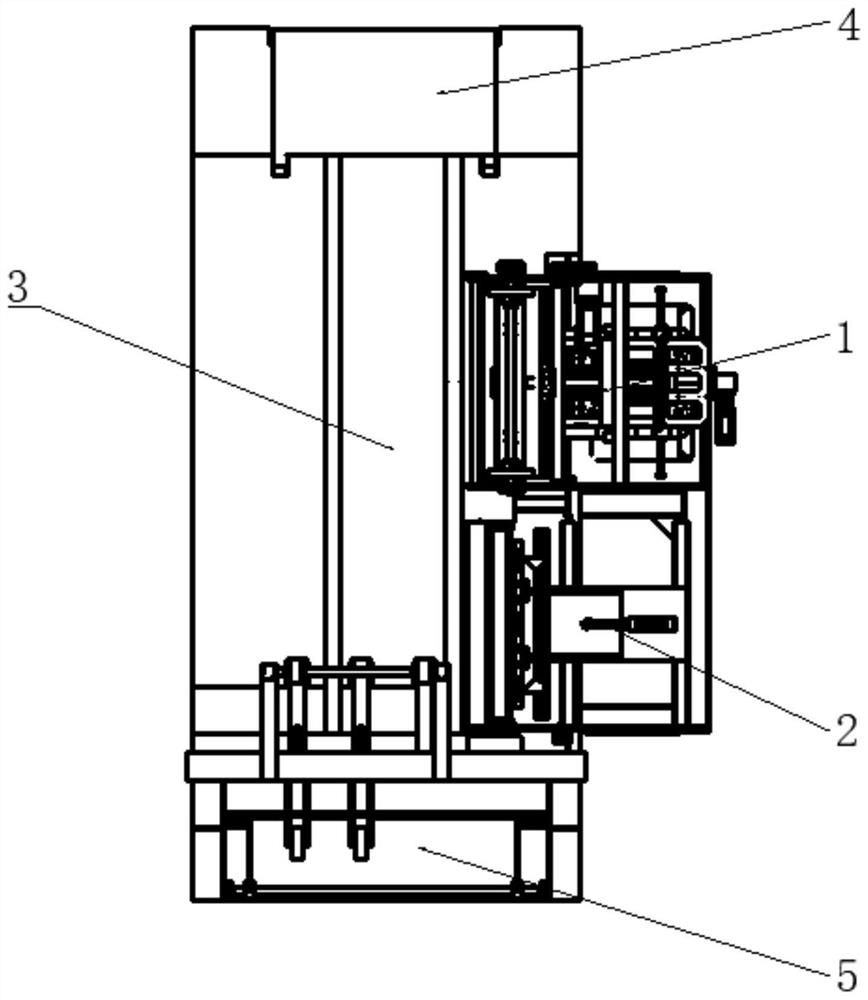 Packaging bag processing equipment and working method thereof