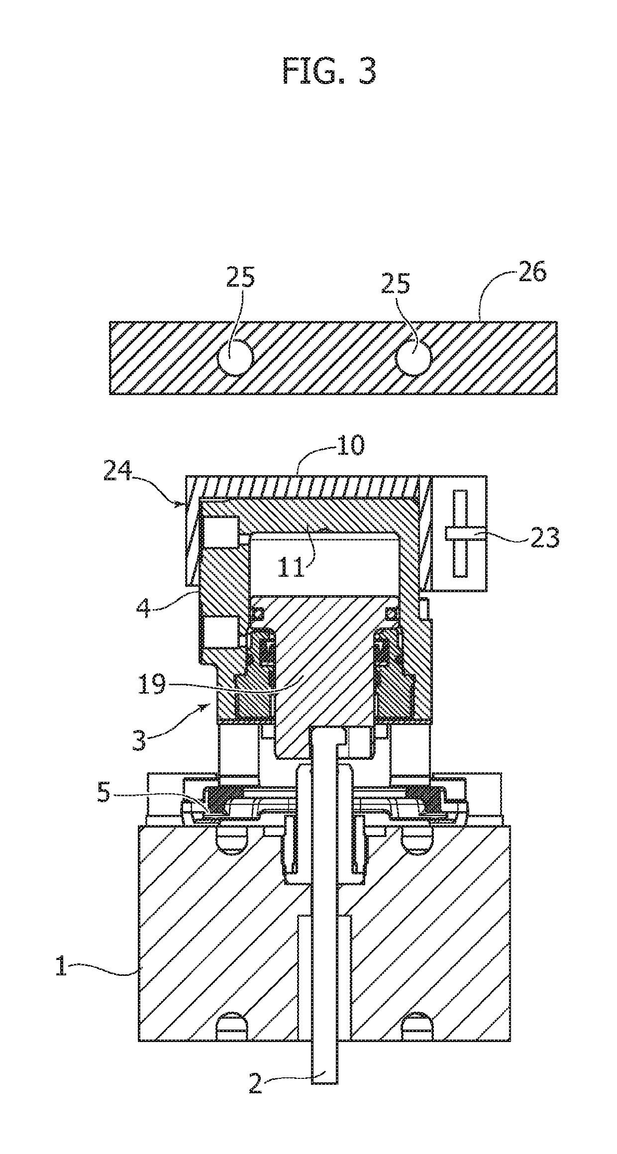 Apparatus for injection molding of plastic materials