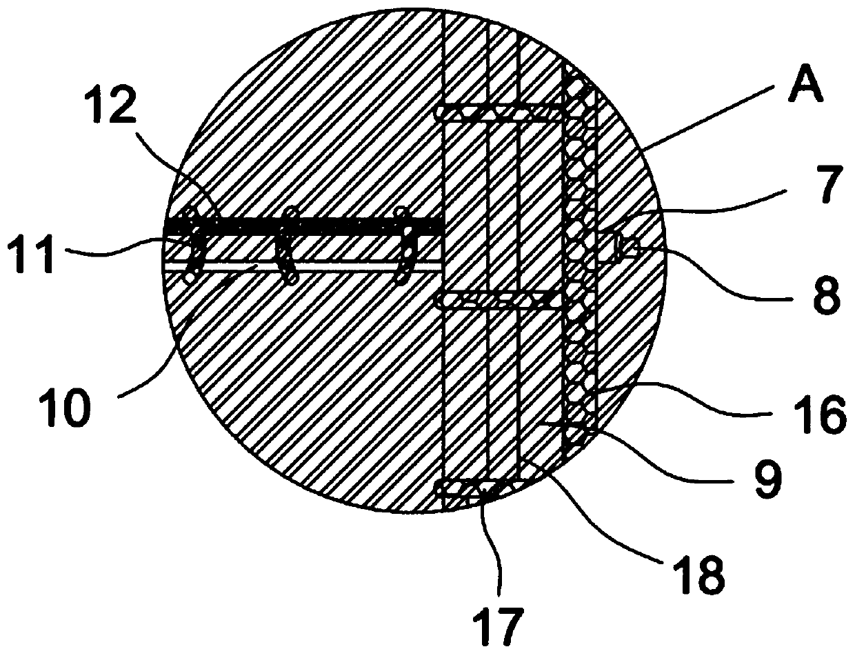 Wind and wave resistant type aquaculture net cage device