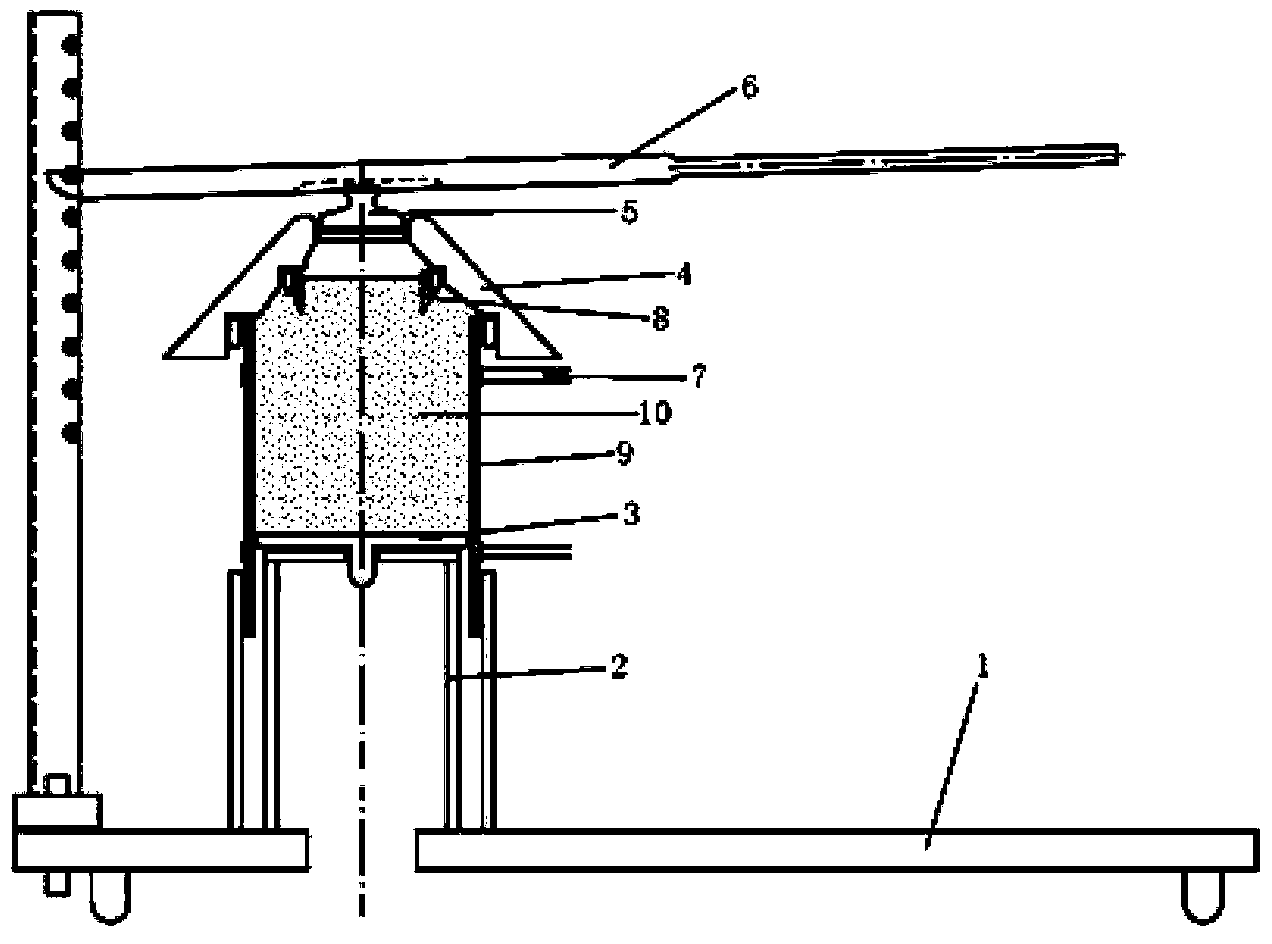 Device and method for preparing undisturbed soil sample of ring cutter